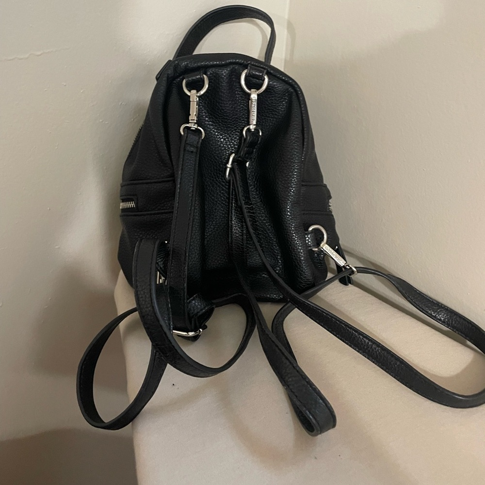 Black Mini Backpack - image 3